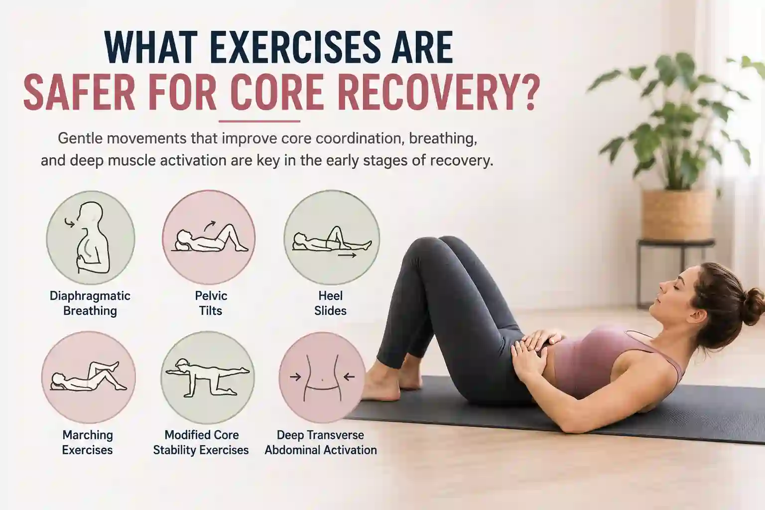 What Exercises Are Safer for Core Recovery Stoke-upon-Trent