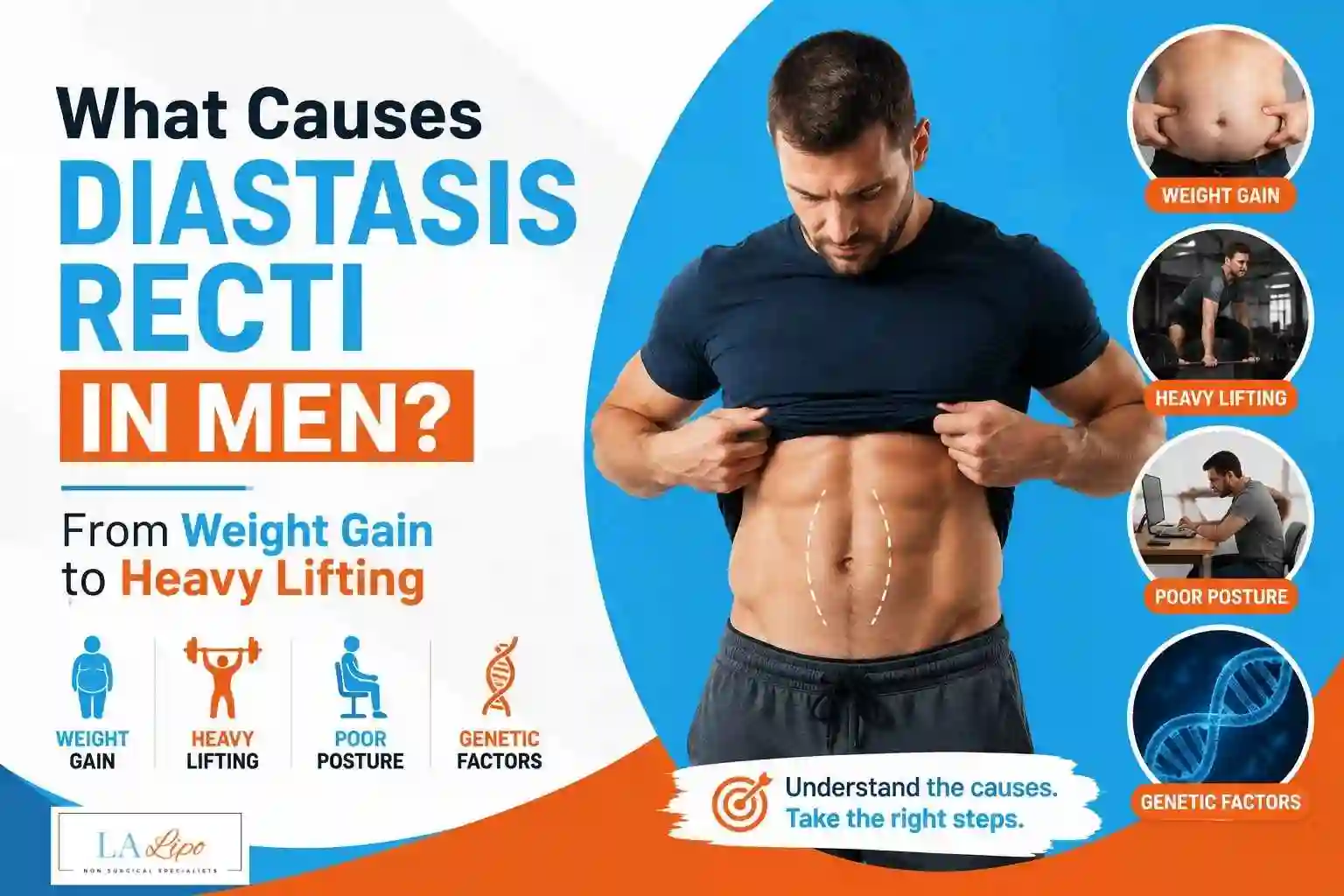 What Causes Diastasis Recti in Men? From Weight Gain to Heavy Lifting Stoke-upon-Trent